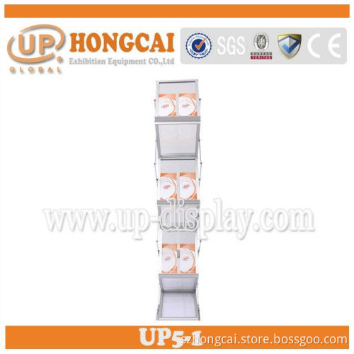 High Quality A3 A4 A5 Size Office Use Portable Foldable Brochure Holder